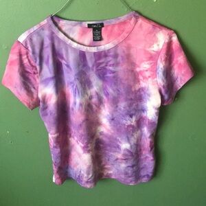 Pink and Purple Tie Dye XL T-Shirt